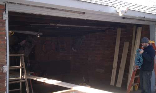 Specialty door and carpentry work